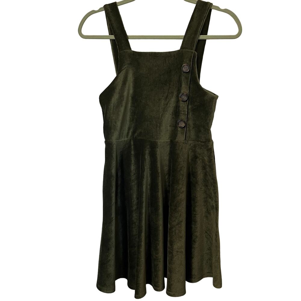 Knitworks Girl’s Size Large (14) Short Corduroy Knit Dress Stretch